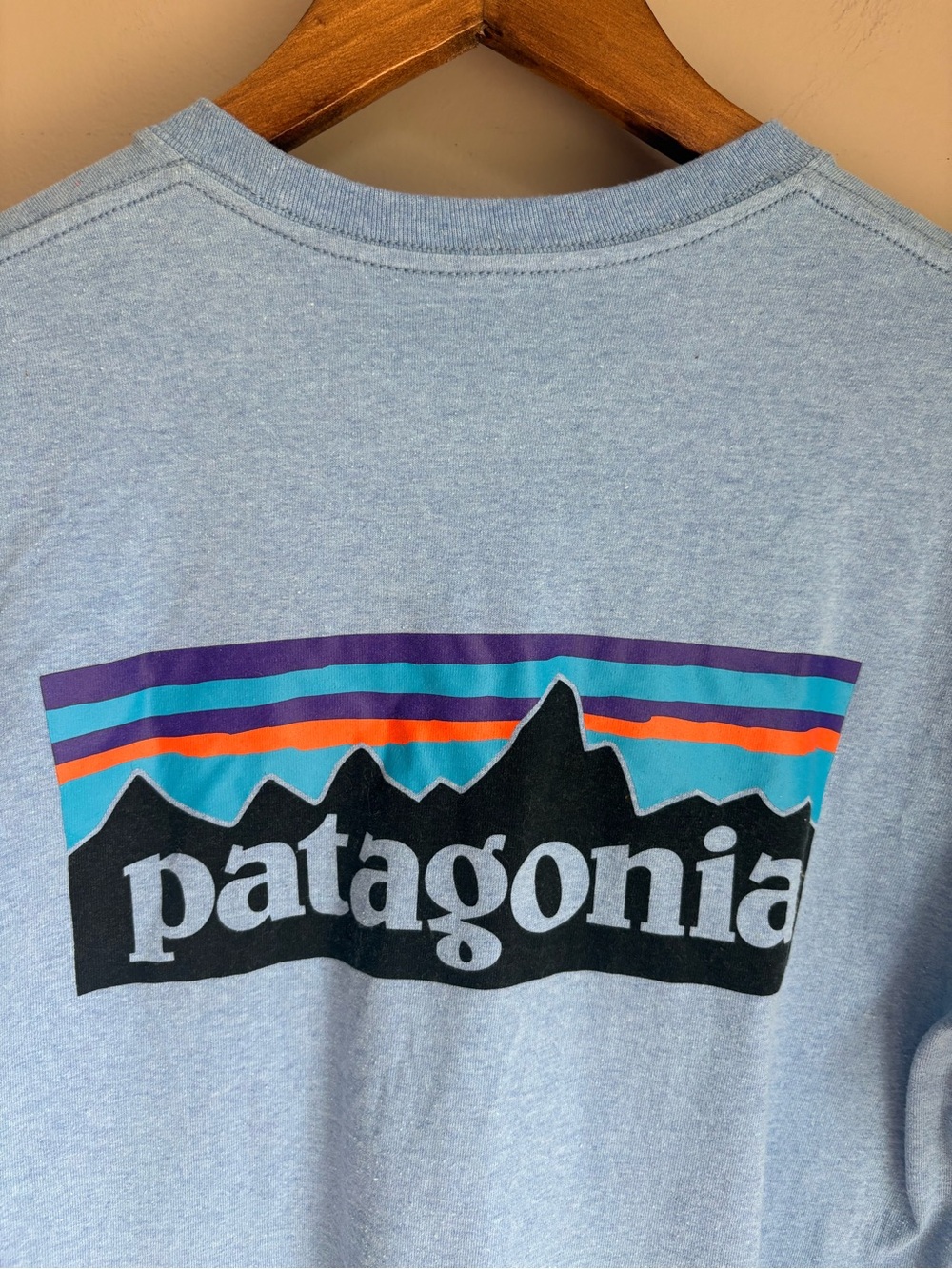 Patagonia Long Sleeve Medium Weight Long Sleeve T-Shirt Blue Size Small - Picture 3 of 6